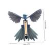 KESYOO 10pcs Wind Up Flying Hummingbird Rubber Band Powered Flying Birds Playthings for Supplies Easy to Use Design Fun Indoor and Outdoor Entertainment view 2