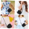 Gadpiparty 2pcs Dollhouse Miniature Handbag Cute Crossbody Purse Shoulder Bag for Girls Doll Accessories Dress up Roleplay Decoration view 3