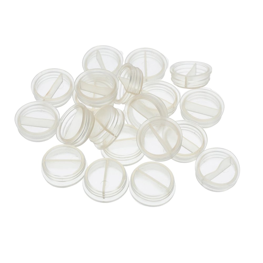 BUTIFULSIC 20pcs Money Saving Box Bottom Plug Round Hole Stopper for Piggy Bank Cover Replacement Childproof Design