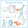 39 Pcs Adopt a Silly Goose Party Favor Include 12 Silly Goose Stuffed Animal 12 Mini Hat 12 Adoption Card 1 Adoption Sign 1 Ribbon 1 Fence for One Silly Goose Baby Shower Party 1st Birthday Decoration view 2