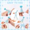 39 Pcs Adopt a Silly Goose Party Favor Include 12 Silly Goose Stuffed Animal 12 Mini Hat 12 Adoption Card 1 Adoption Sign 1 Ribbon 1 Fence for One Silly Goose Baby Shower Party 1st Birthday Decoration view 3