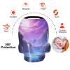 KJIZMO Fantasy Waterfall Nursing Cover Breastfeeding Cover, Soft Breathable Car Seat Covers, Stretchy Carseat Canopy Perfect for Boys Girls, Suitable for Shopping Cart/Stroller Covers view 3