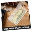 AUTSUPPL 5pcs Currency Sleeves Hard Plastic Protective Holders for Cash Clear Money Display Sleeves Rigid Design to Prevent Bending and Creasing for Collectors and Commemorative Banknotes view 3