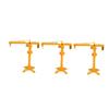 MAGICLULU 3pcs Rotatable Tower Crane Model Plastic Construction for Assembled Slewing Crane for Creative Play for Developing Interests and Parent Bonding view 1