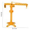 MAGICLULU 3pcs Rotatable Tower Crane Model Plastic Construction for Assembled Slewing Crane for Creative Play for Developing Interests and Parent Bonding view 2