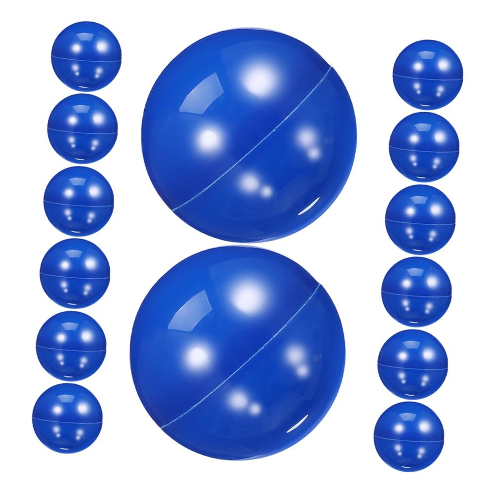FELTECHELECTR 20pcs Hollowed Gaming Balls Draw Ball Props for Party Games Raffle Events Team Competitions
