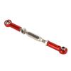 SPYMINNPOO Premium Aluminum Track for RC Car Accessories, Compatible with Redcat EPX HSP ZD Racing HPI Truck Buggy Truggy RC 1/10 Upgrade Parts (6 PCs, 81-96 Mm, 5 Color Options) (Red) view 3