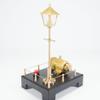 PIONEERX Retrol Steam Beam Engine Model Accessories DIY Kit, Mini Steam Generator and Lamp Scene Model Set, Physics Mechanics Experiment Teaching Instrument view 2