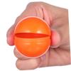 Alipis 20PCS Hollow Plastic Raffle Balls for Party Games  Bright Orange Drawing Balls Reusable Bingo Game Props for Group Activities and Events view 4