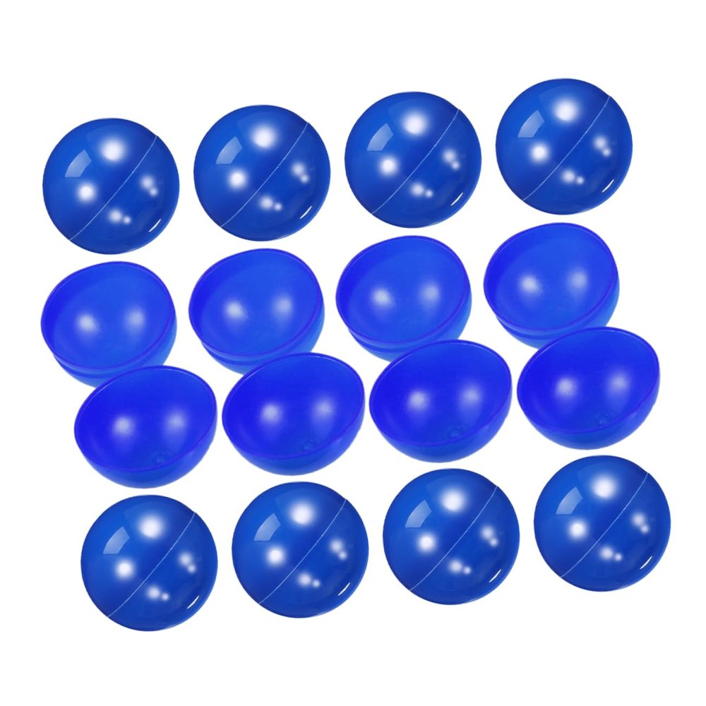 Alipis 20pcs Hollow Plastic Bingo Balls Set for Prize Draws Raffle Events and Party Games Blue Prize Winning Spheres for Group Activities and Celebrations