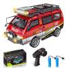 Authticar RC Truck, 1:24 Scale Delica Van Truck, 2.4GHz 6 KM/H Remote Control Car, 2WD Off Road Trcuk with LED Headlights, Full Proportional Control, Speed Adjustment Modification Enthusiasts view 1