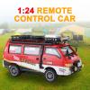 Authticar RC Truck, 1:24 Scale Delica Van Truck, 2.4GHz 6 KM/H Remote Control Car, 2WD Off Road Trcuk with LED Headlights, Full Proportional Control, Speed Adjustment Modification Enthusiasts view 2