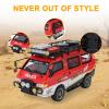 Authticar RC Truck, 1:24 Scale Delica Van Truck, 2.4GHz 6 KM/H Remote Control Car, 2WD Off Road Trcuk with LED Headlights, Full Proportional Control, Speed Adjustment Modification Enthusiasts view 4