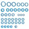 RC Spare Part Compatible with TRX4 for Bronco 1/10 RC Crawler Car Parts Accessories 39Pcs Wheel Hub Axle Blue Sealed Bearing Set view 1
