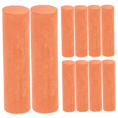 TOBBOMEY 10Pcs Miniature Small Building Bricks Realistic Tiny Clay Columns for Diorama Model Crafting and Micro Landscape Construction Projects