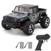 Authticar Remote Control Crawler, 1:20 Scales 2.4GHz High Speed 35KPH Off Road RC Truck Toy, 4 Wheel Driver Electric Off Road Vehicle with LED Headlights for s Teen and Adults (Grey 2 Batteries) view 1