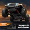 Authticar Remote Control Crawler, 1:20 Scales 2.4GHz High Speed 35KPH Off Road RC Truck Toy, 4 Wheel Driver Electric Off Road Vehicle with LED Headlights for s Teen and Adults (Yellow 2 Batteries) view 3