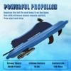 2025 New Rush Wave Boat (Non-Motorized) | Upgraded Dual-Fin Design | PVC Construction | 485lb Capacity | Includes Paddle & Pump | Surfer for Pool, Lake & Ocean Recreation, no Thruster view 3