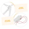 Abaodam 1 Set DIY Solar Powered Windmill Model for Wind Turbine Craft for Indoor Outdoor Activities Educational Science Teaching for Lightweight Portable Design view 3