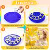 Bubble Wand Set 26 PCS Large Bubble Wands with Tray,Giant Bubbles Maker Wand Set for Kids Summer Outdoor Birthday Party Favors view 3