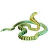 lasuroa 3D Printed Snake, 25.8 in Flexible Articulated Fidget Animal Toy Realistic 3D Printed Cobra Executive Desk Toys for Home Office Desk Decoration (Gold Green) view 1