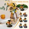 GXYTNBL 2025 Veteran Tribute Duck, Militarys Resin Ducks, Military Rubber Resin Little Ducks Army, Navy, Air Force, Coast Guard, Mini Military Rubber Cute Duckies, Home Desktop Decoration E view 2
