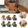 GXYTNBL 2025 Veteran Tribute Duck, Militarys Resin Ducks, Military Rubber Resin Little Ducks Army, Navy, Air Force, Coast Guard, Mini Military Rubber Cute Duckies, Home Desktop Decoration E view 4