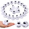 Sotiff 24 Pcs Musical Notes Rubber Ducks Bulk Music Mini Rubber Duckies White Black Ducks for Music Party Decor Birthday Decoration Choir Gift Musical Bridal Shower Supply(White) view 1