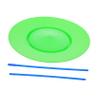 BESPORTBLE Plastic Juggling Plates with Sticks Circus Performance Skill Training for Beginners Lightweight and Portable for Circus Games and Juggling Skills view 1