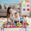 MOMUSE Music Piano Mat 5-Language (EN/DE/FR/IT/ES) for 1 2 3 4 Year Old Boys Girls, Multilingual Education Baby Toy with 9 Animals & Recording, Portable Toddler Infant Kids 1+ Christmas Birthday Gifts view 4