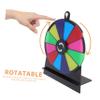 Alipis Diy Acrylic Fortune Game Wheel Raffle Turntable for Events Spinning Prize Wheel Base Tabletop Carnival Spinner view 3