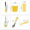 LLTCMAOYI Montessori Kids's Cooking Set, Mini Kitchen Safety Tools, Egg Frying Work view 3
