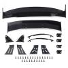 1/10 RC Racing Drift Car 2 Kinds Rear Tail Wing Body Spoiler Wing 1:10 Universal Parts Accessories view 3