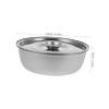 Garneck Stainless Steel Bowls for Toddlers Family Dinner Bowl Boys and Girls Lunch Containers view 2
