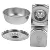 Garneck Stainless Steel Bowls for Toddlers Family Dinner Bowl Boys and Girls Lunch Containers view 3