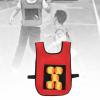 MotiveTech Dodgeball Game Set Target Ball Vest Outdoor Sport Game Toss Soft Toy Balls for Camping, red and Kids view 4