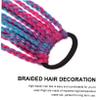 DEARMAMY Real Hair Feel Boys and Girls Wig Headdress Braiding Hair Braid Accessories for Boy Girl's Party Decor view 2