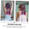 DEARMAMY Real Hair Feel Boys and Girls Wig Headdress Braiding Hair Braid Accessories for Boy Girl's Party Decor view 3
