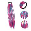 DEARMAMY Real Hair Feel Boys and Girls Wig Headdress Braiding Hair Braid Accessories for Boy Girl's Party Decor view 4