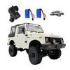 YounggDiy 1/10 WPL C74-1 4WD RC Crawler Truck, All-Terrain Remote Control Off Road Car with Dual Batteries & Proportional Control, RC Gift for Adults view 1