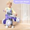 Bobike Baby Balance Bike Toys for 12-36 Months Kids Toy Boy and Girls Gifts Toddler Best First Birthday Gift Children Walker No Pedal Infant 4 Wheels Bicycle (Colorful, Purple-Light) view 3
