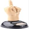 aoukoslt Car Dashboard Solar Powered Mid Finger Shaking Toy Dancing Figure Toy Decorative Toy Figures Playsets, Decorations view 1