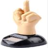 aoukoslt Car Dashboard Solar Powered Mid Finger Shaking Toy Dancing Figure Toy Decorative Toy Figures Playsets, Decorations view 3