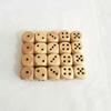 10Pcs Wooden D6 Dice Set, 20mm Round Corner, 6 Sided Gaming Dice for Adults Standard Game Dice view 4