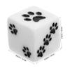 Abaodam 10pcs Oversized Pattern Dice for Classroom Party Game Props Resin Dices view 2