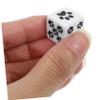 Abaodam 10pcs Oversized Pattern Dice for Classroom Party Game Props Resin Dices view 3