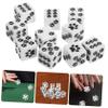 Abaodam 10pcs Oversized Pattern Dice for Classroom Party Game Props Resin Dices view 4