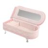 Beaupretty Miniature Sofa Jewelry Box Lace Fabric Decorative Storage for Dolls 3.5 Size for Dollhouses and Collectibles view 1