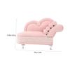 Beaupretty Miniature Sofa Jewelry Box Lace Fabric Decorative Storage for Dolls 3.5 Size for Dollhouses and Collectibles view 2