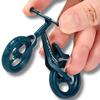 Tiosen Mini Finger Mountain Bike, Desktop Decoration Cycling Figure, Random Colour, Small Mountain Cycling Figure Finger Playing view 1